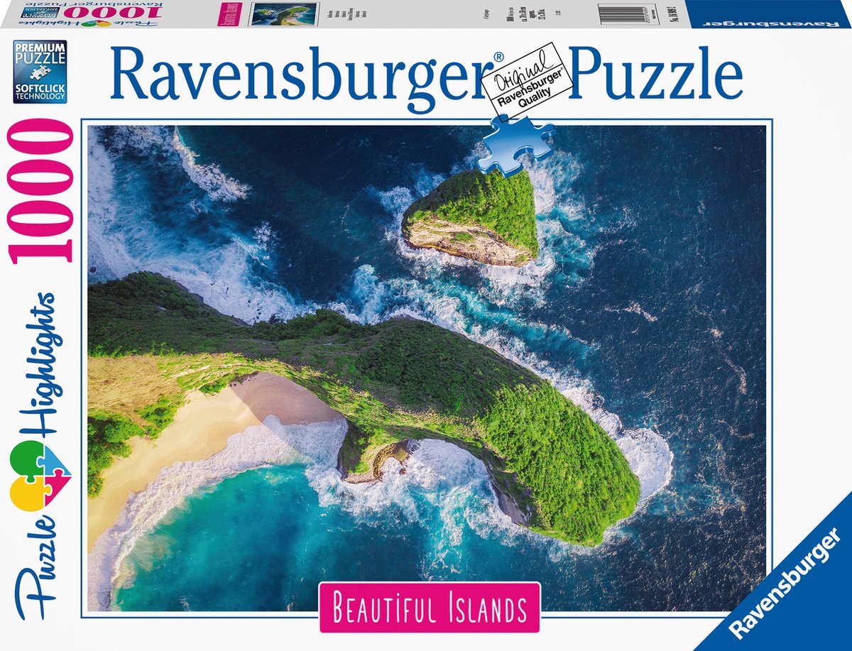 Ravensburger puzzel Indonesië - Legpuzzel - 1000 stukjes