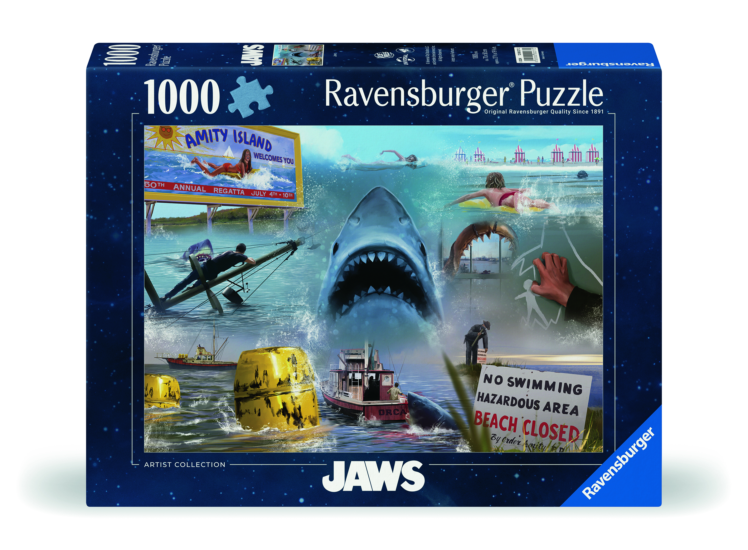   puzzel Jaws 1000 stukjes