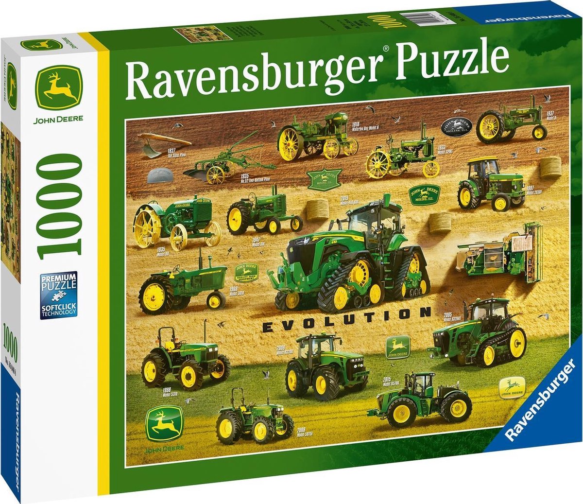   puzzel John Deere Legacy - legpuzzel - 1000 stukjes