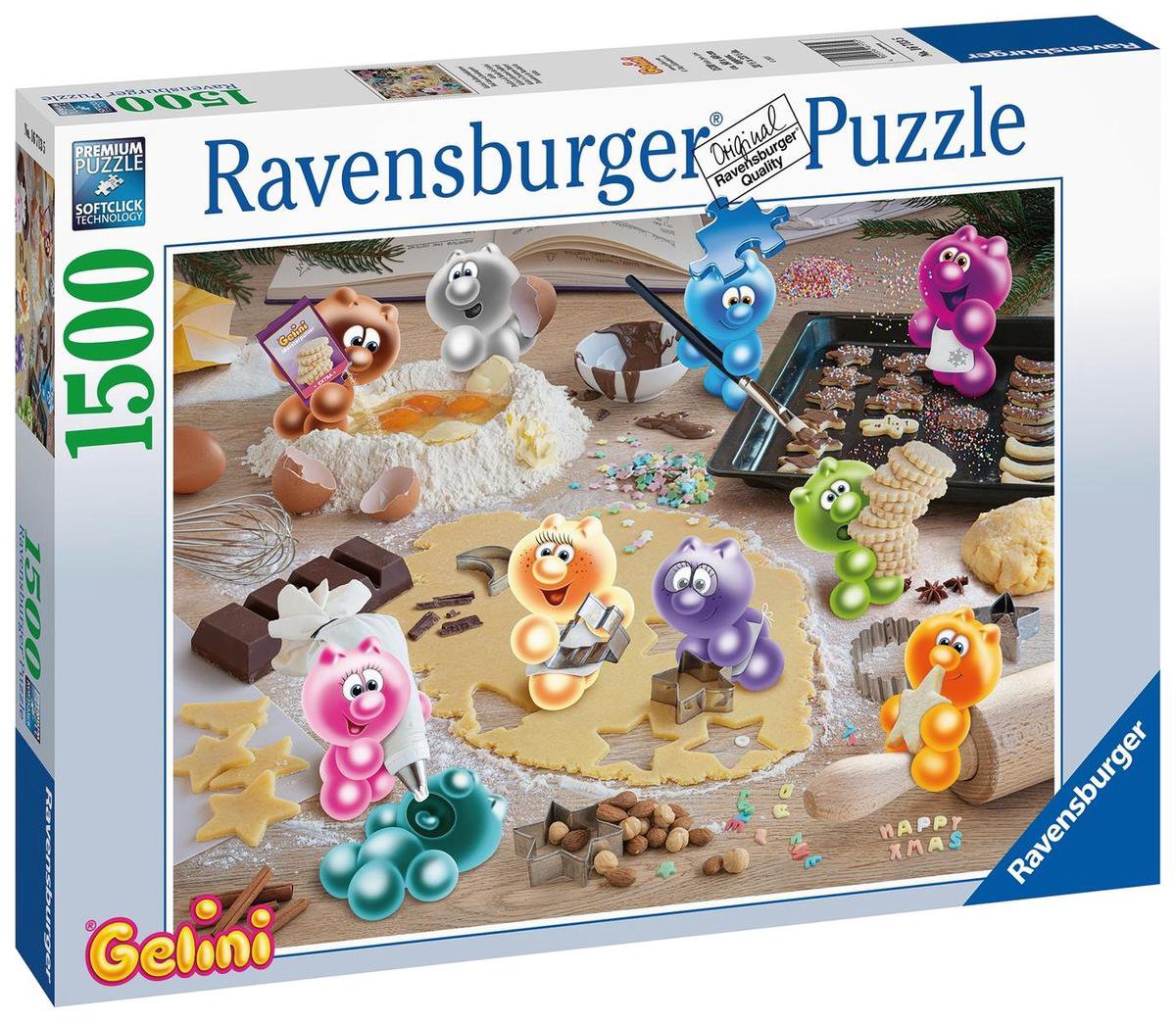   puzzel Kerst met Gellini - Legpuzzel - 1500 stukjes