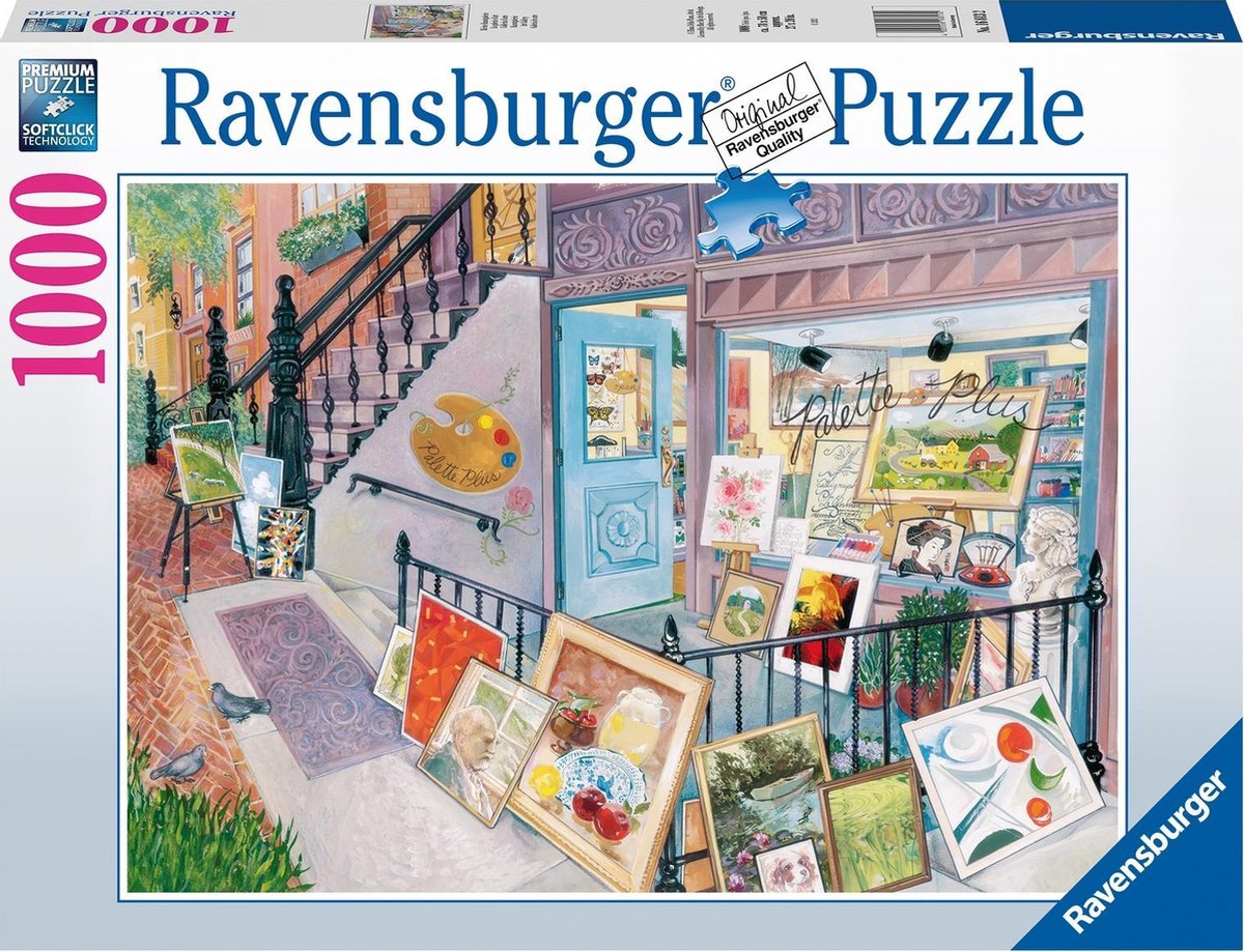   puzzel Kunstgalerie - Legpuzzel - 1000 stukjes