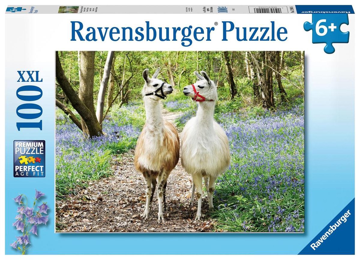   puzzel Lama liefde - Legpuzzel - 100 stukjes