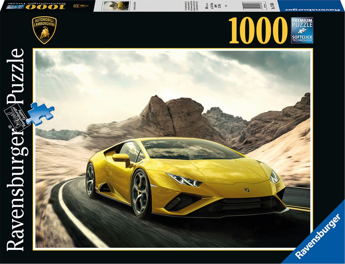   puzzel Lamborghini Hurracán EVO RWD - Legpuzzel - 1000 stukjes