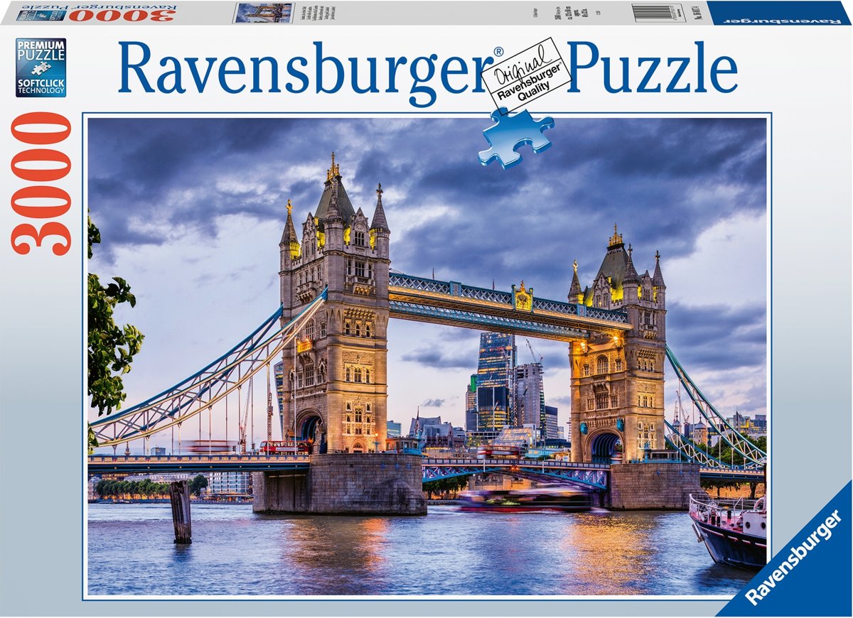 Ravensburger puzzel London, schitterende stad - legpuzzel - 300 stukjes