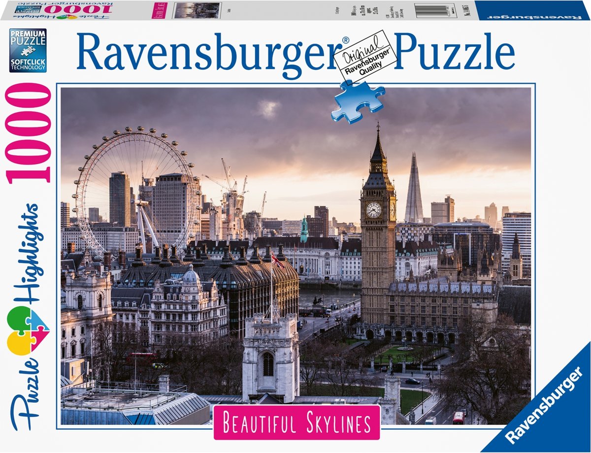   puzzel London - legpuzzel - 1000 stukjes