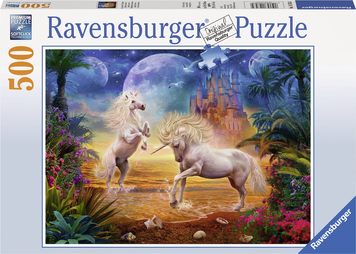   puzzel Magische Eenhoorns - Legpuzzel - 500 stukjes