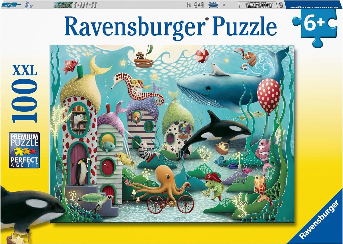   puzzel Magische onderwaterwereld - Legpuzzel - 100 stukjes