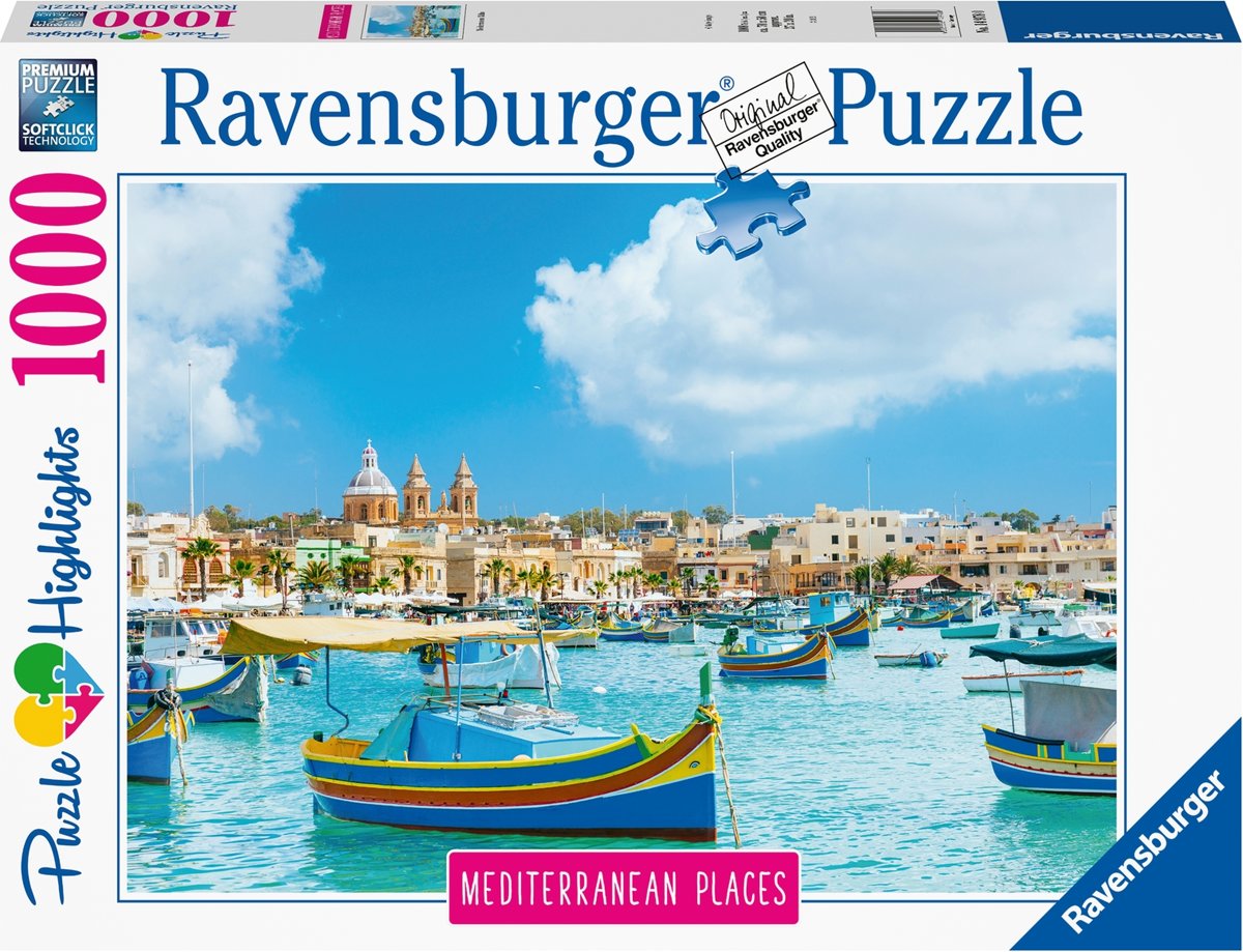   puzzel Malta - legpuzzel - 1000 stukjes