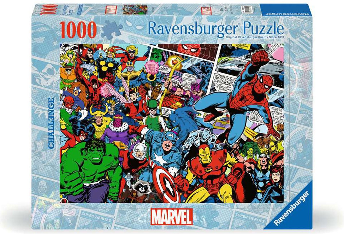   puzzel Marvel - Legpuzzel - 1000 stukjes