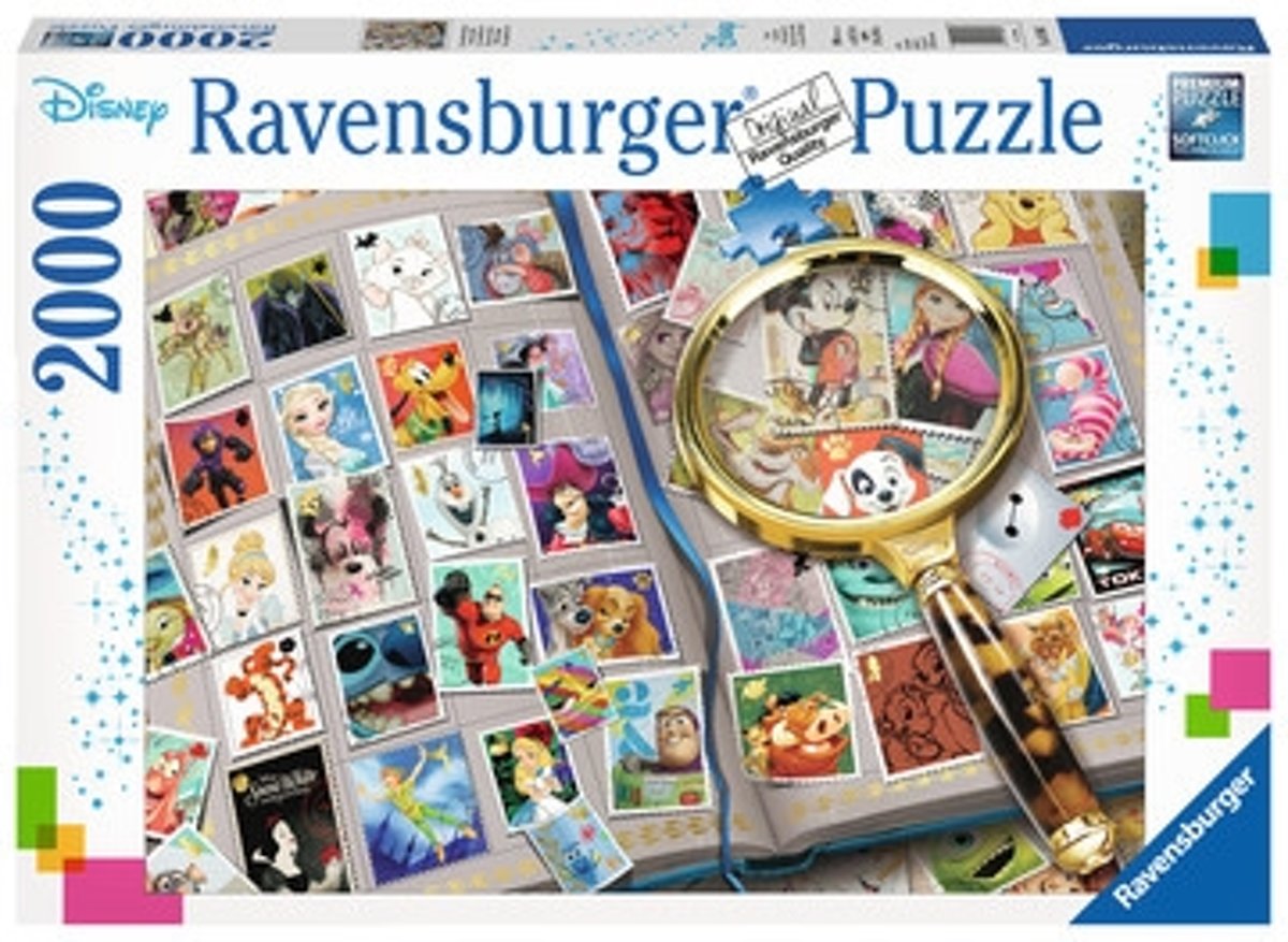   puzzel Mijn mooiste postzegels - Legpuzzel - 2000 stukjes