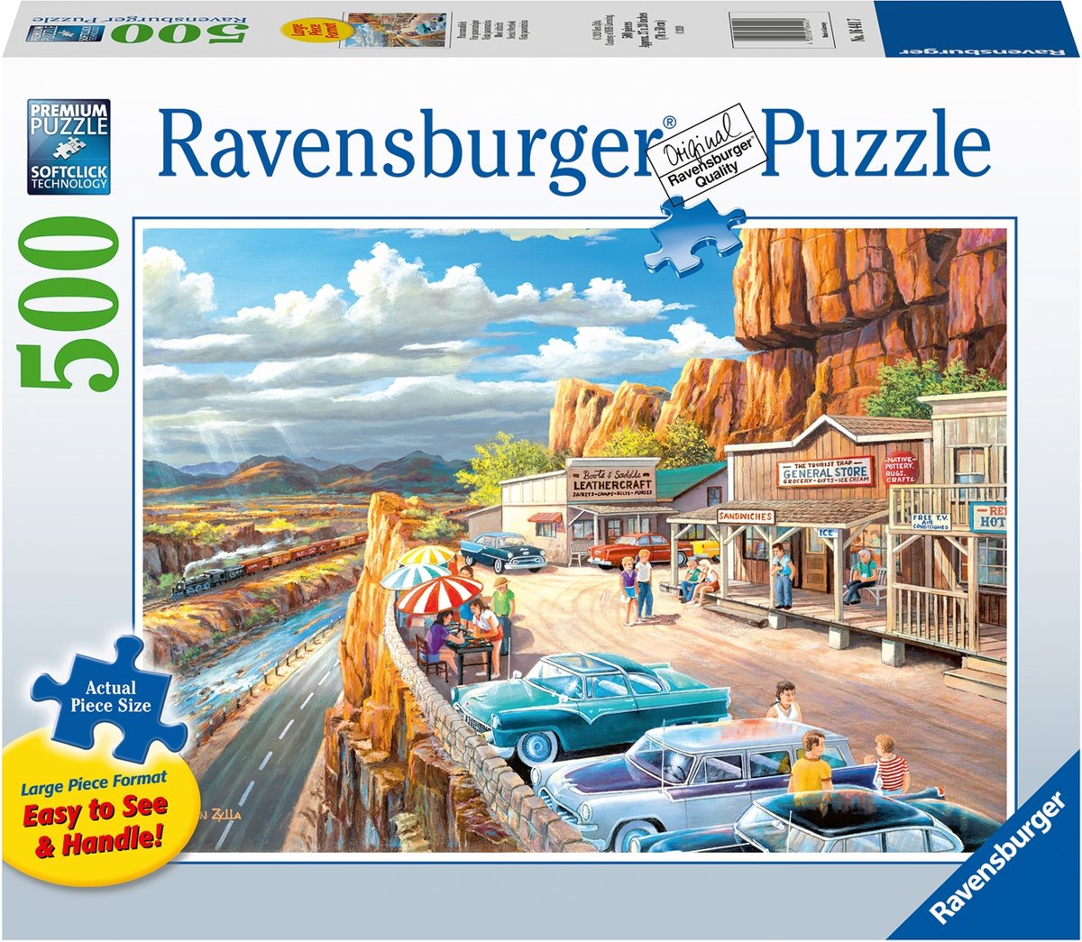   puzzel Mooi uitzicht - Legpuzzel - 500 stukjes