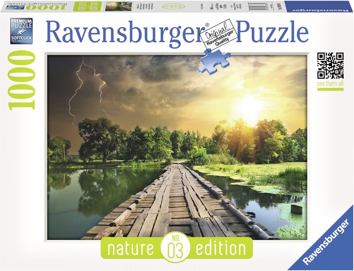   puzzel Mystiek licht - Legpuzzel - 1000 stukjes