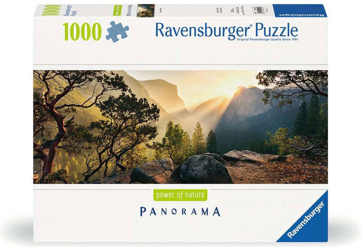  puzzel Nature Edition N°10 - Yosemite Park - 1000 stukjes.