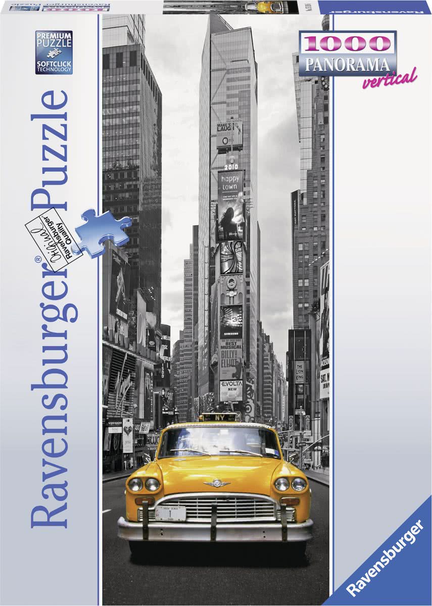   puzzel New York Taxi - panorama - Legpuzzel - 1000 stukjes