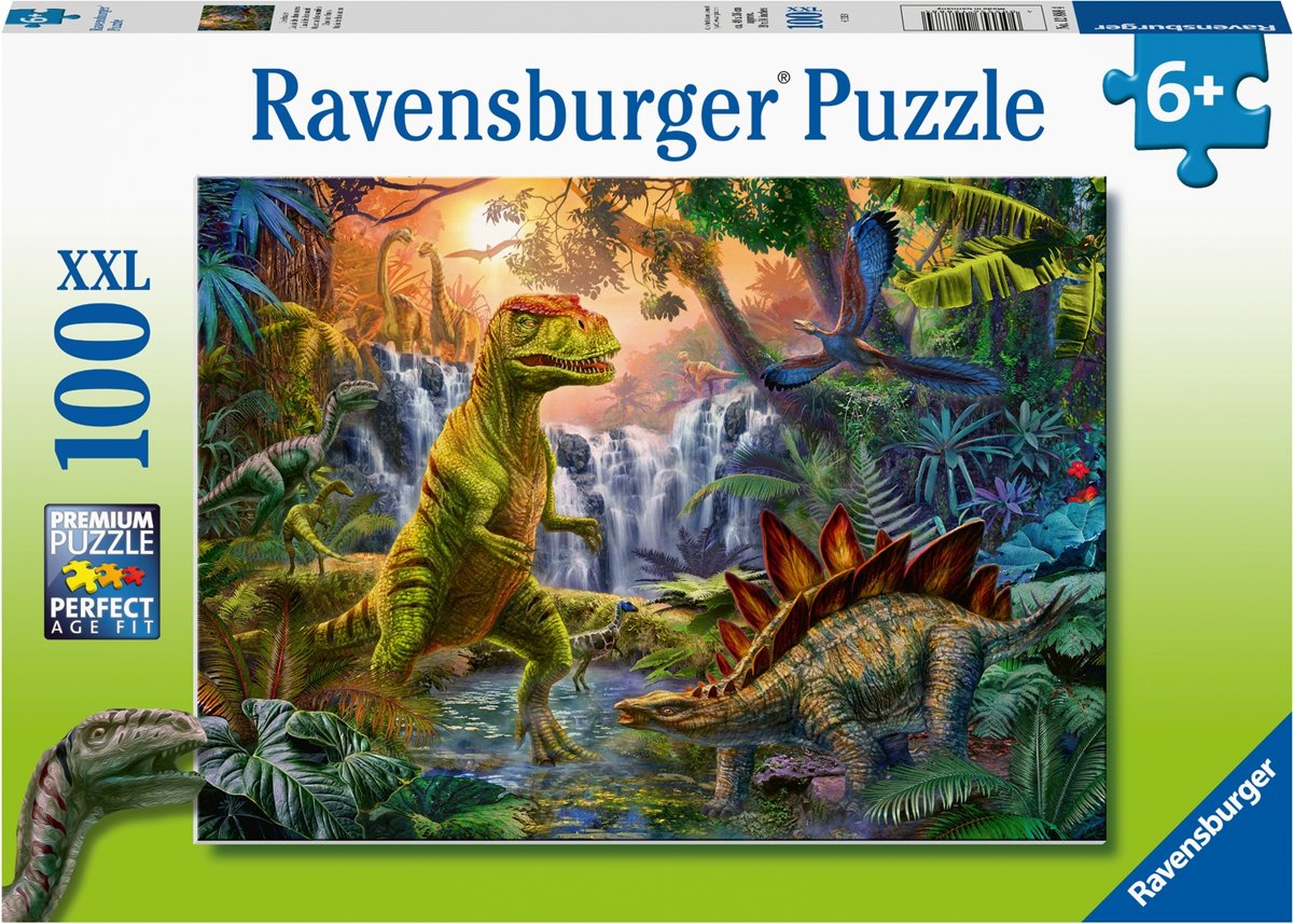   puzzel Oase van dinosauriërs - Legpuzzel - 100 stukjes