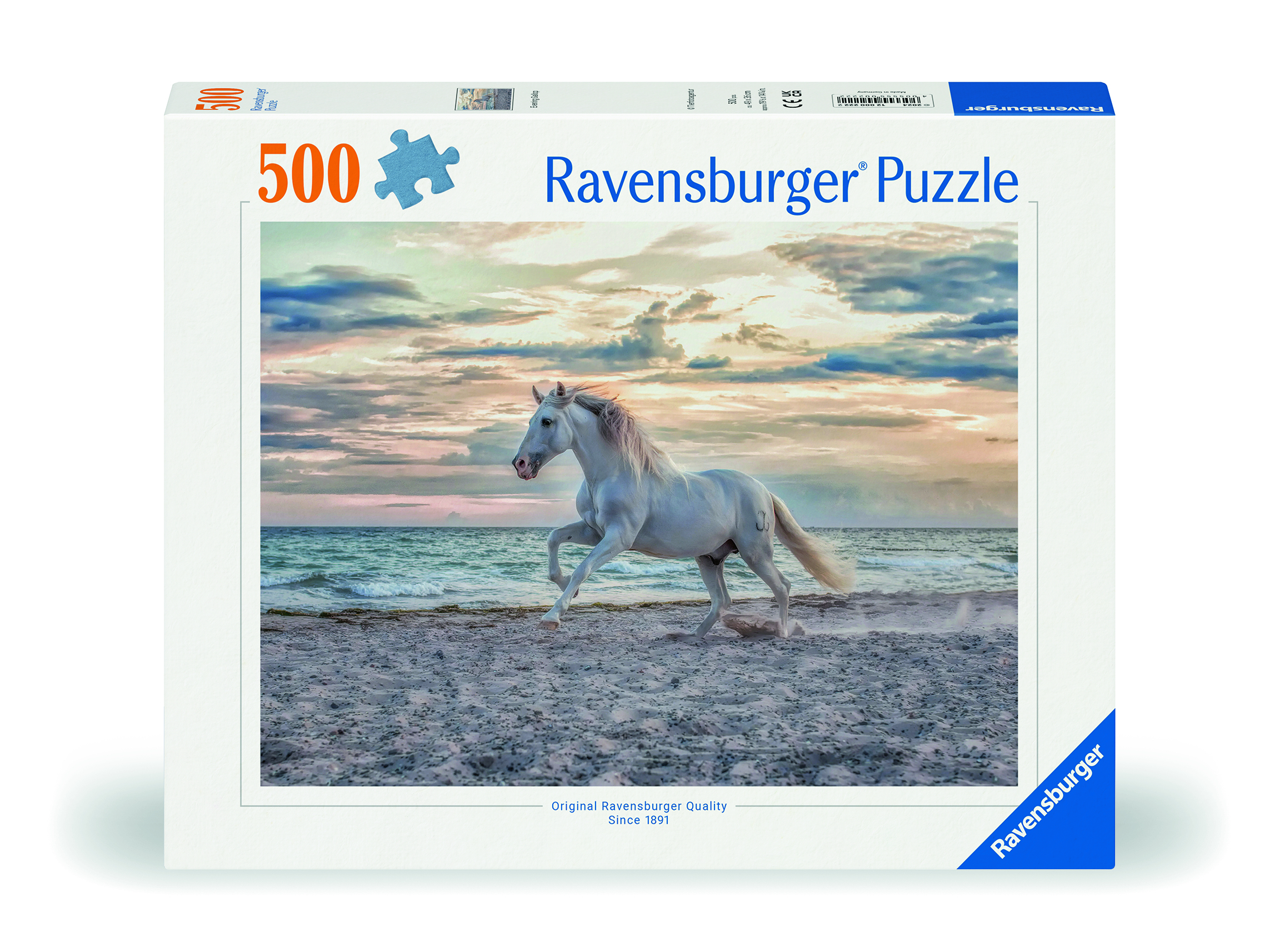   puzzel Paard op het strand 500 stukjes