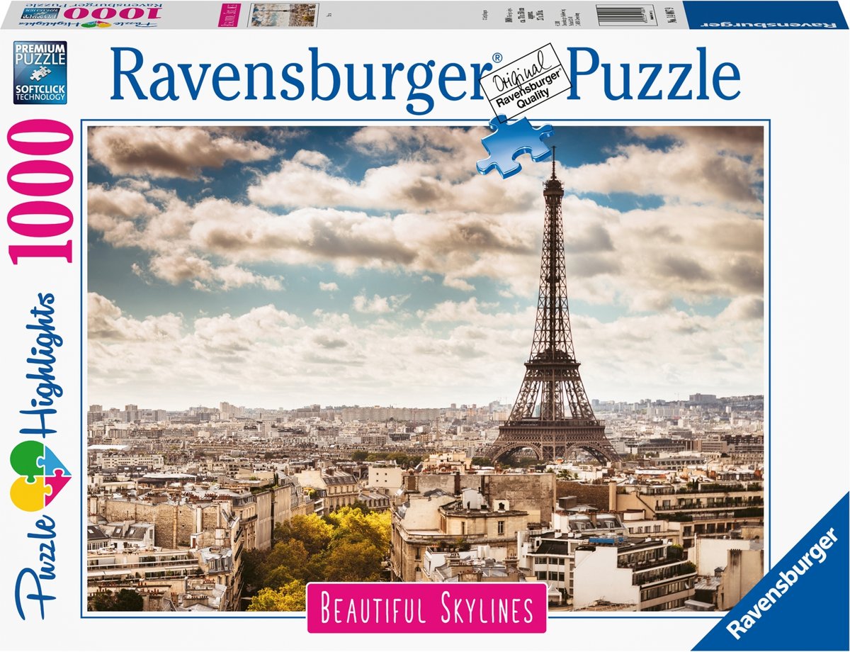   puzzel Parijs - legpuzzel - 1000 stukjes