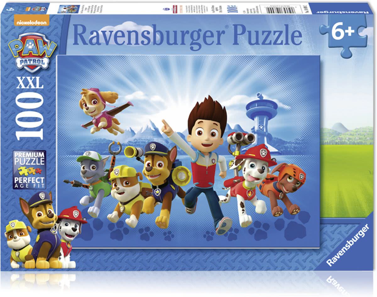   puzzel Paw Patrol. De ploeg Paw Patrol - Legpuzzel - 100 stukjes