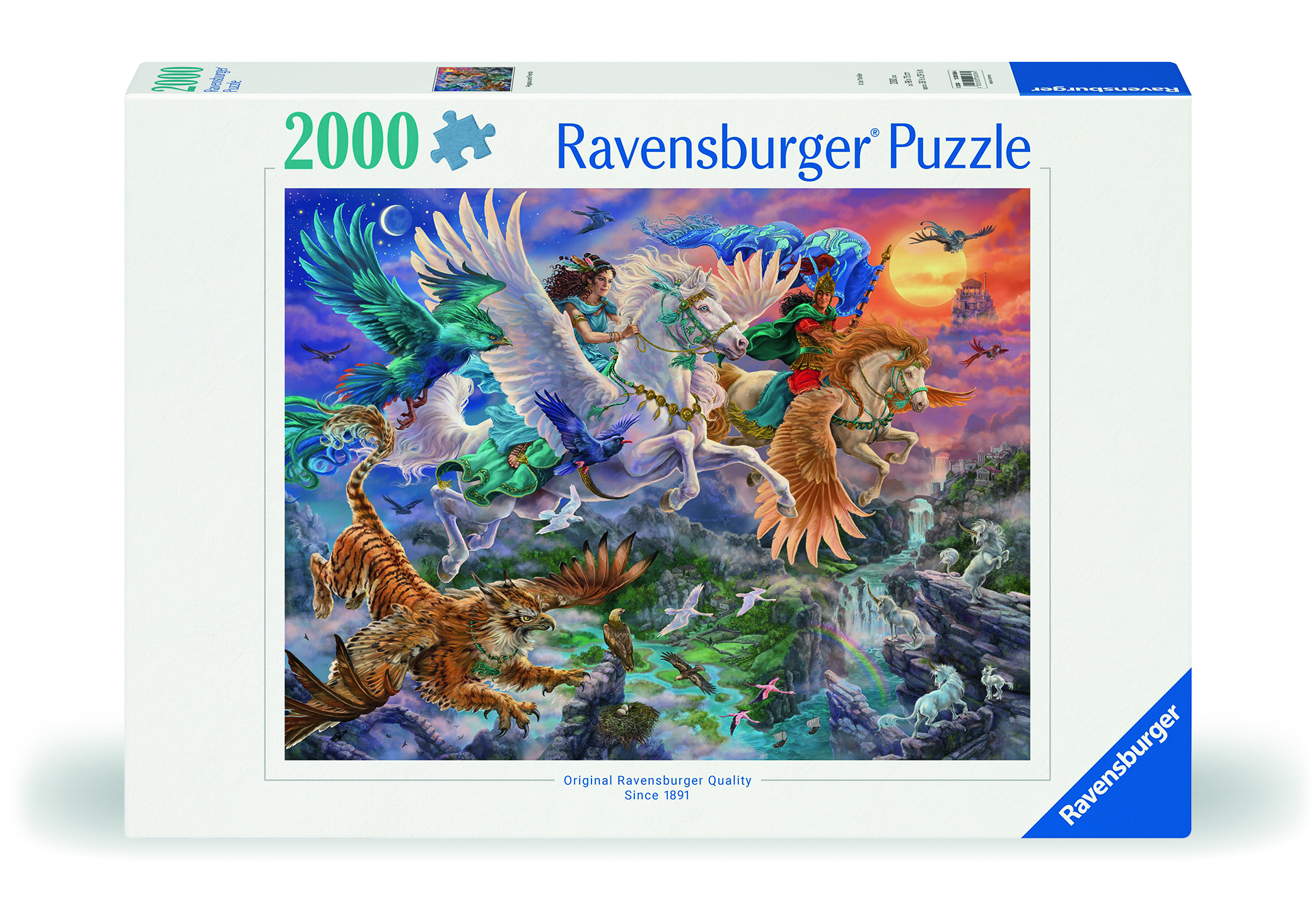  puzzel Pegasus and Friends 2000 stukjes