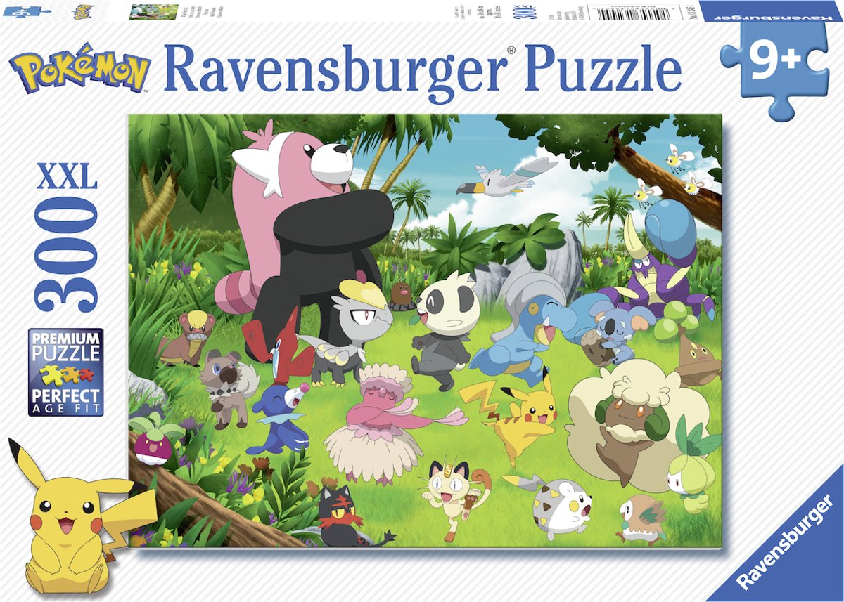   puzzel Pok mon - legpuzzel - 300 stukjes