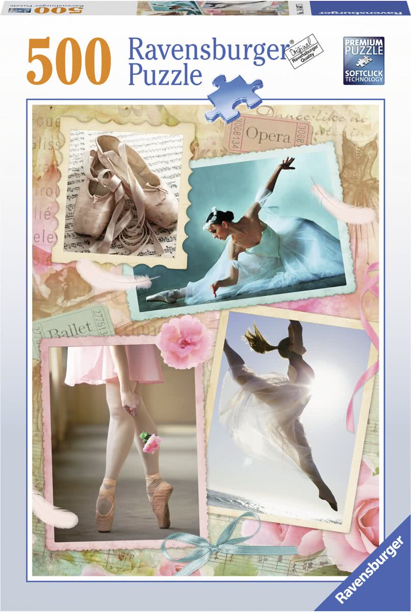   puzzel Prima ballerina - Legpuzzel - 500 stukjes
