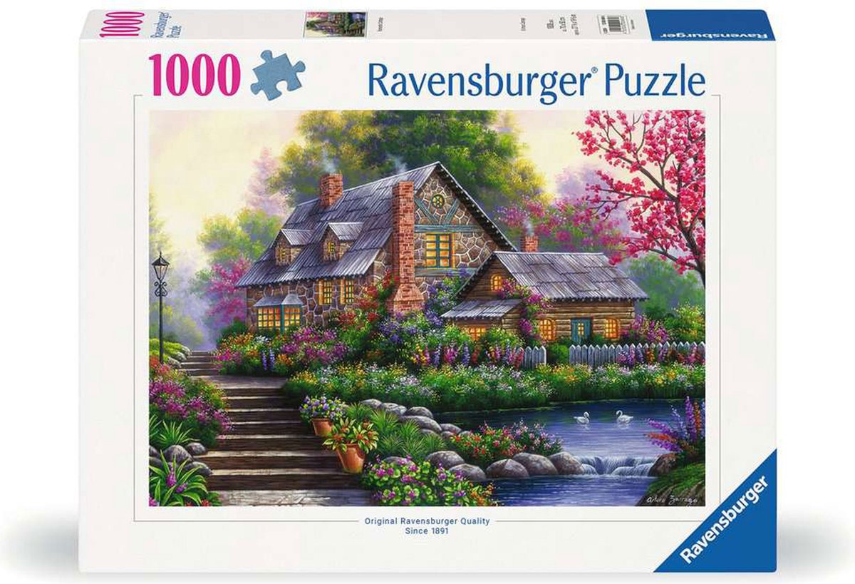   puzzel Romantische cottage