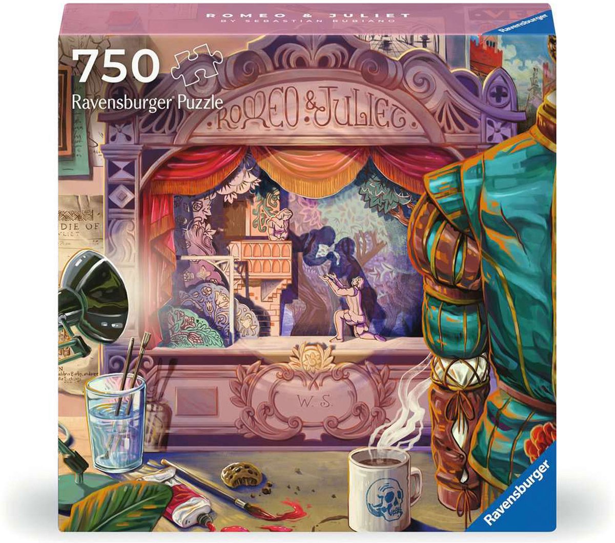   puzzel Romeo and Juliet 750 stukjes Art & Soul collectie.