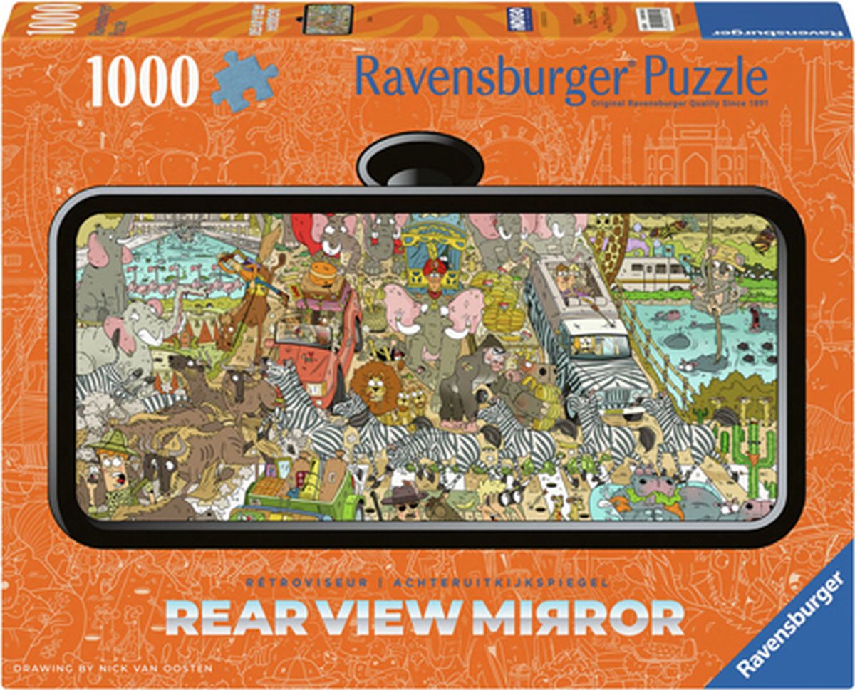   puzzel Safari - Legpuzzel - 1000 stukjes