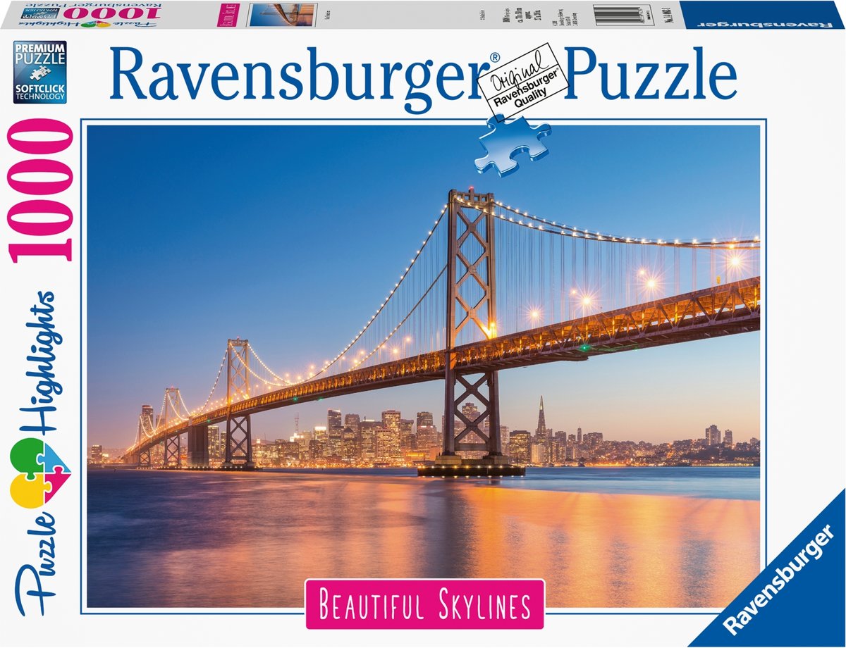   puzzel San Fransisco - legpuzzel - 1000 stukjes