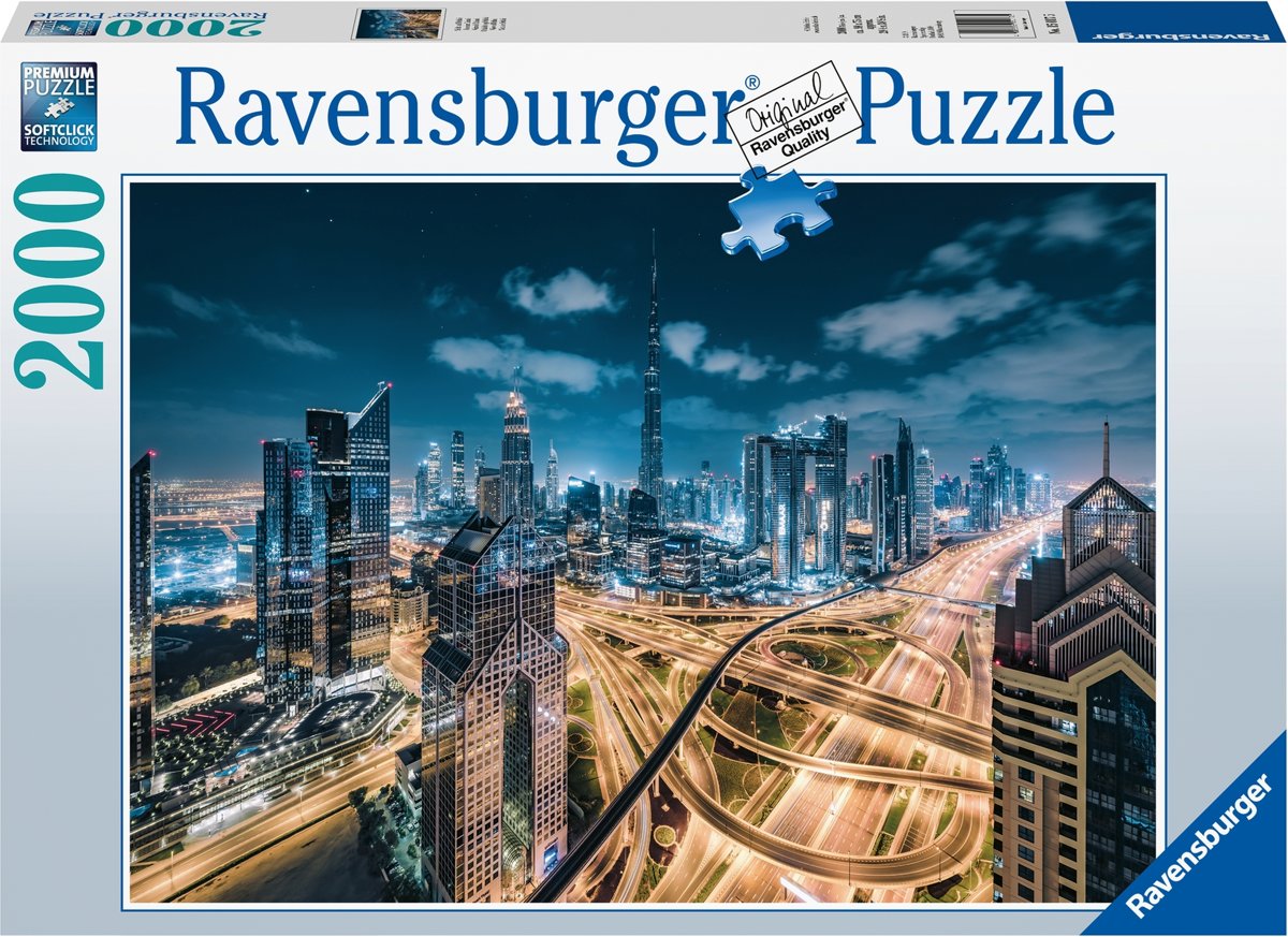   puzzel Skyline panorama - Legpuzzel - 2000 stukjes