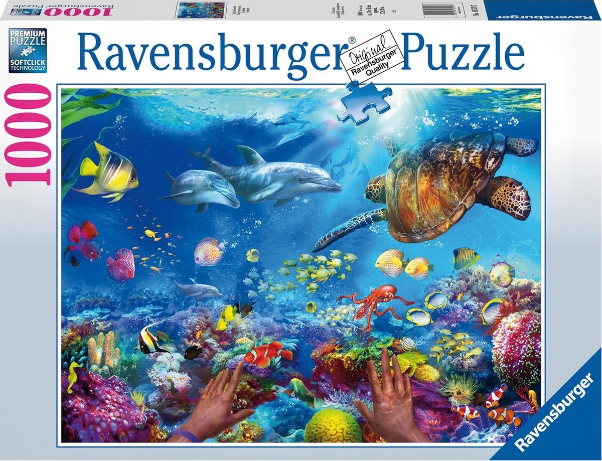   puzzel Snorkelen - Legpuzzel - 1000 stukjes