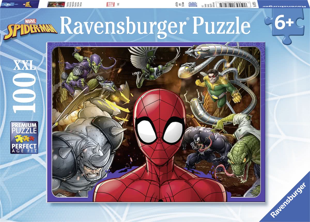   puzzel Spiderman - legpuzzel - 100 stukjes