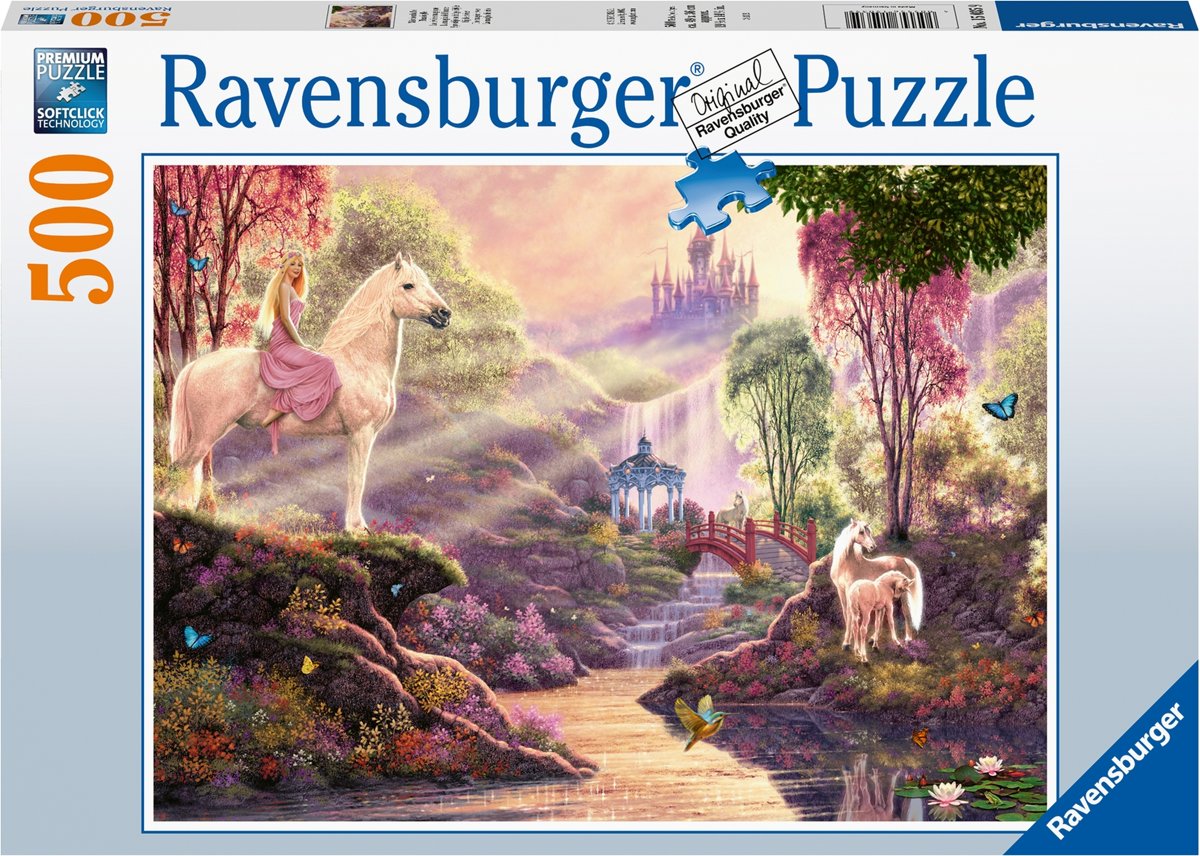   puzzel Sprookjesachtige idylle bij het meer - legpuzzel - 500 stukjes