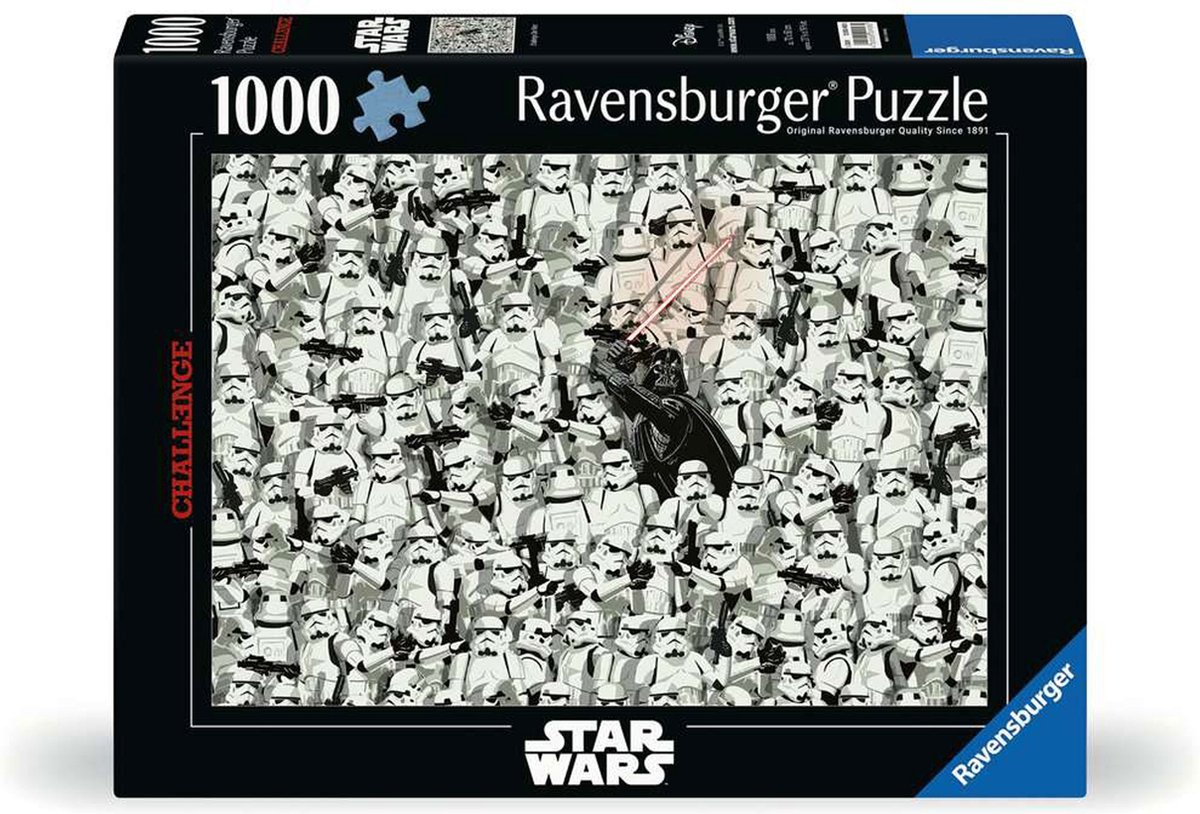   puzzel Star Wars Challenge - 1000 stukjes legpuzzel.