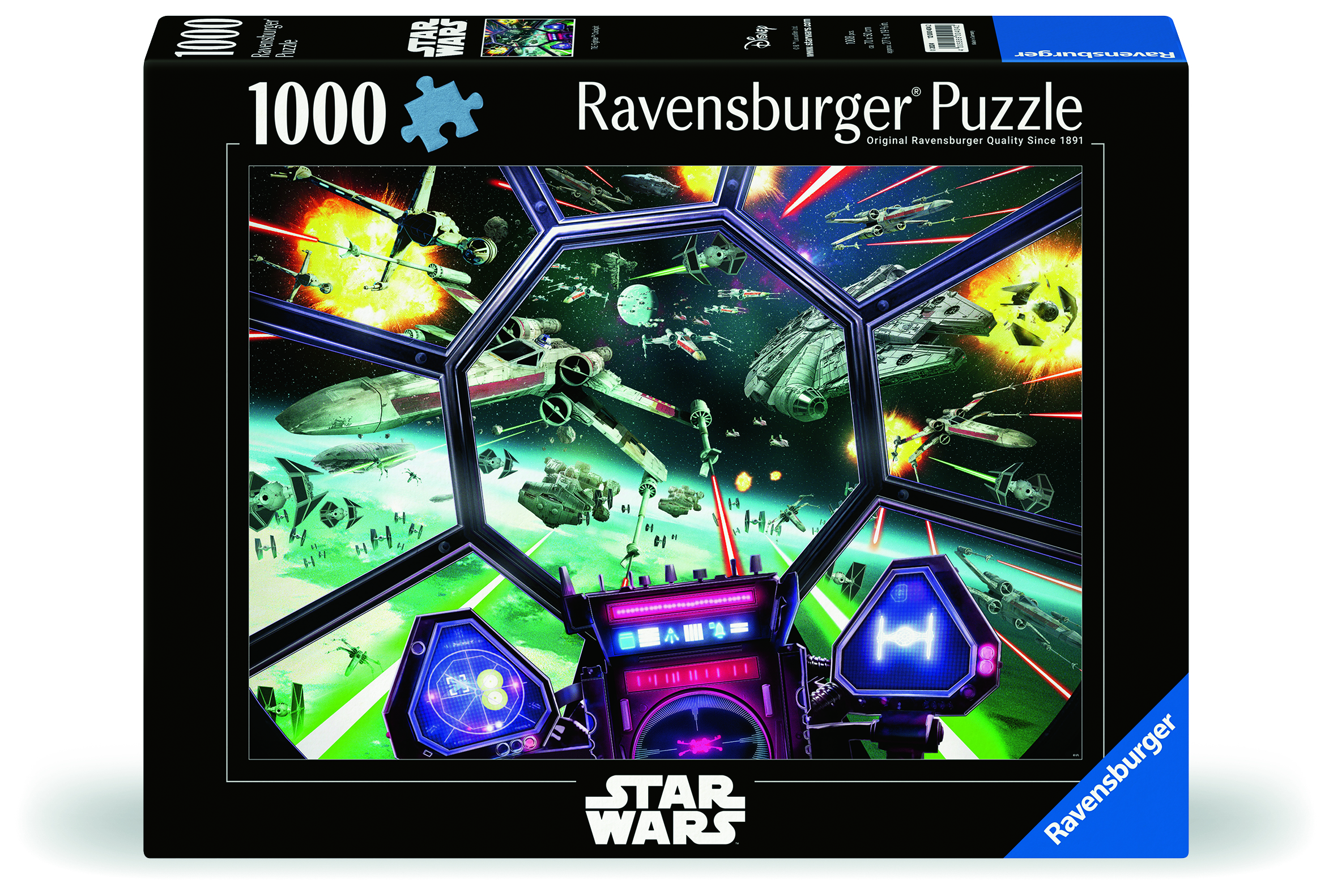   puzzel Star Wars:TIE Fighter Cockp 1000 stukjes