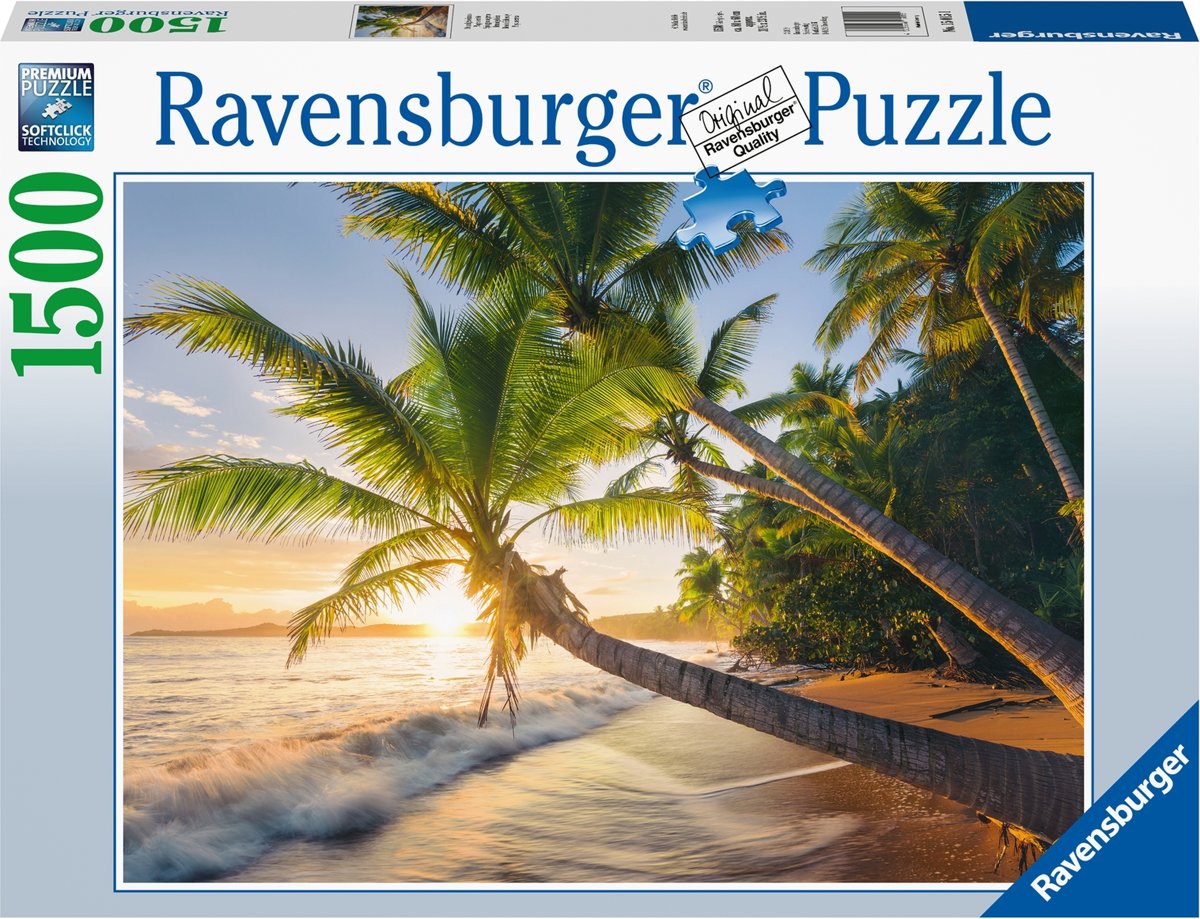   puzzel Strand - Legpuzzel - 1500 stukjes