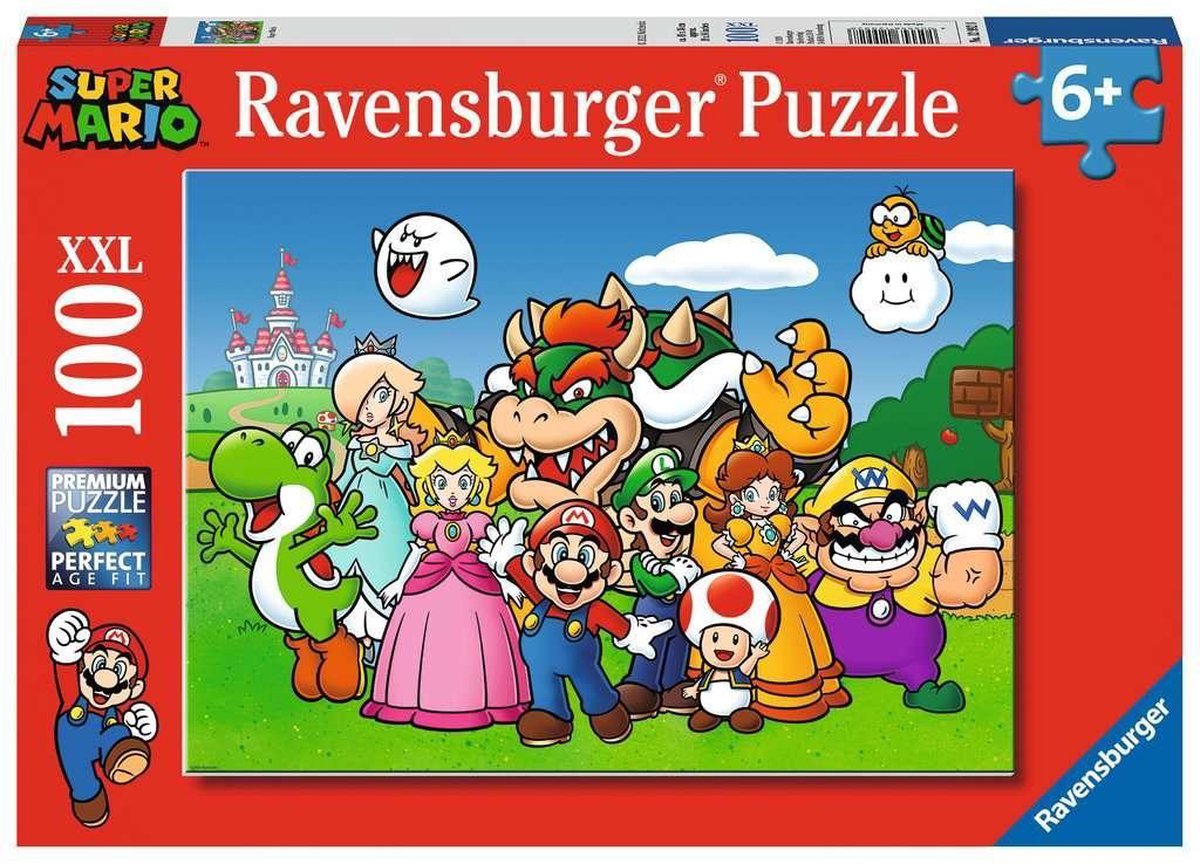 Ravensburger puzzel Super Mario - legpuzzel - 100 stukjes