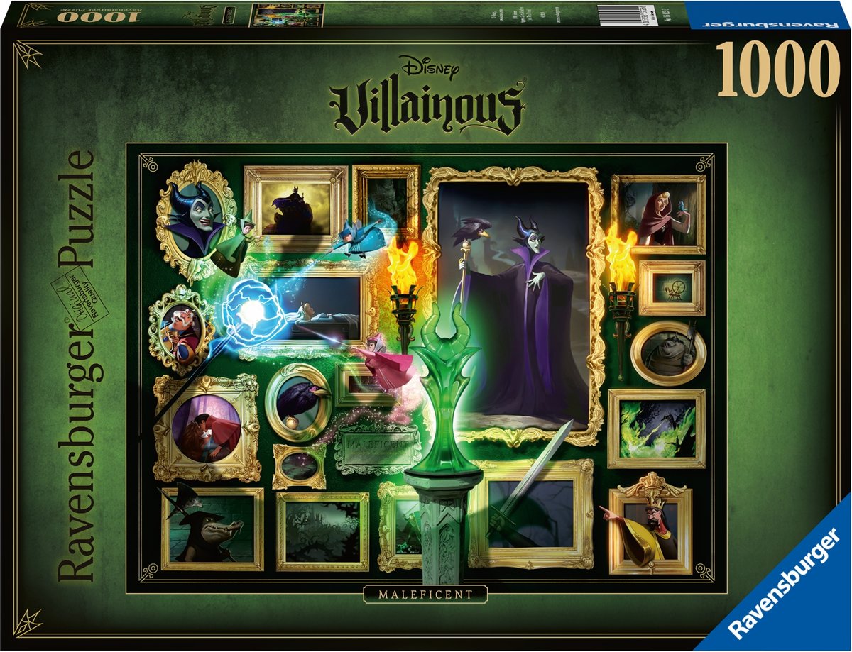   puzzel Villainous Malificent - Legpuzzel - 1000 stukjes