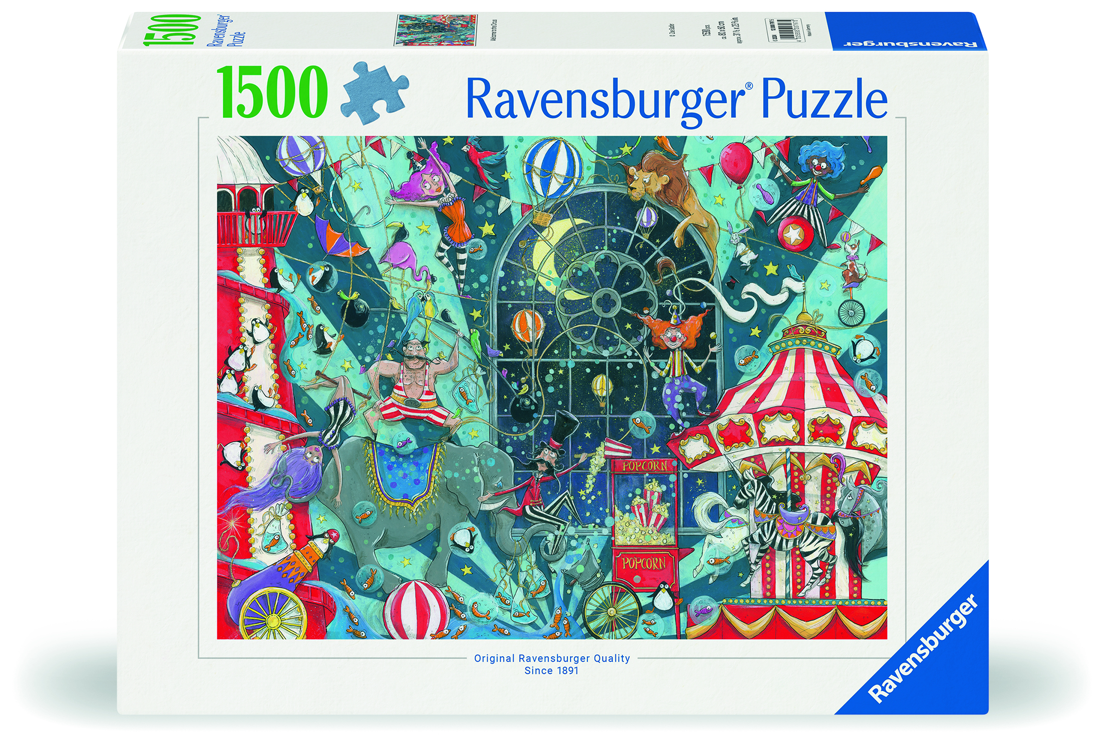   puzzel Welcome to the Circus 1500 stukjes