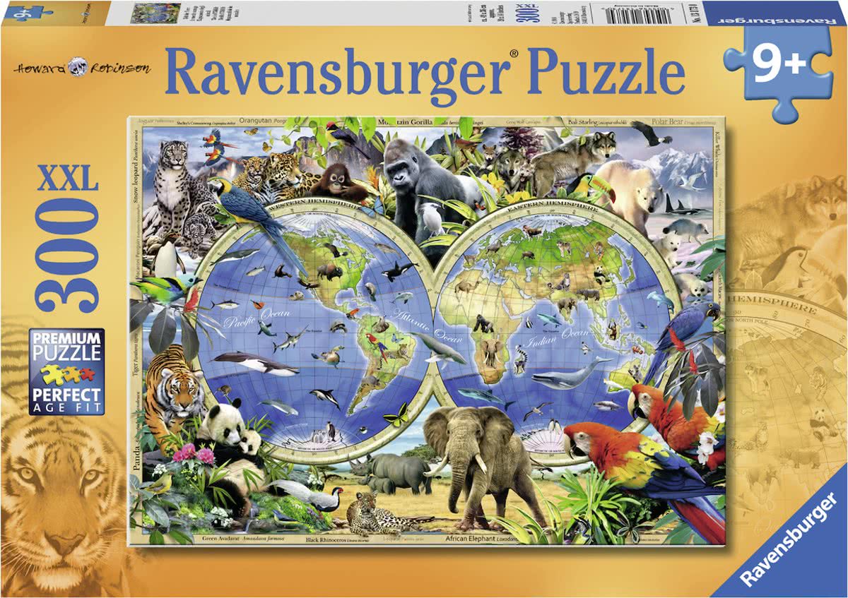   puzzel World of wildlife - Legpuzzel - 300 stukjes