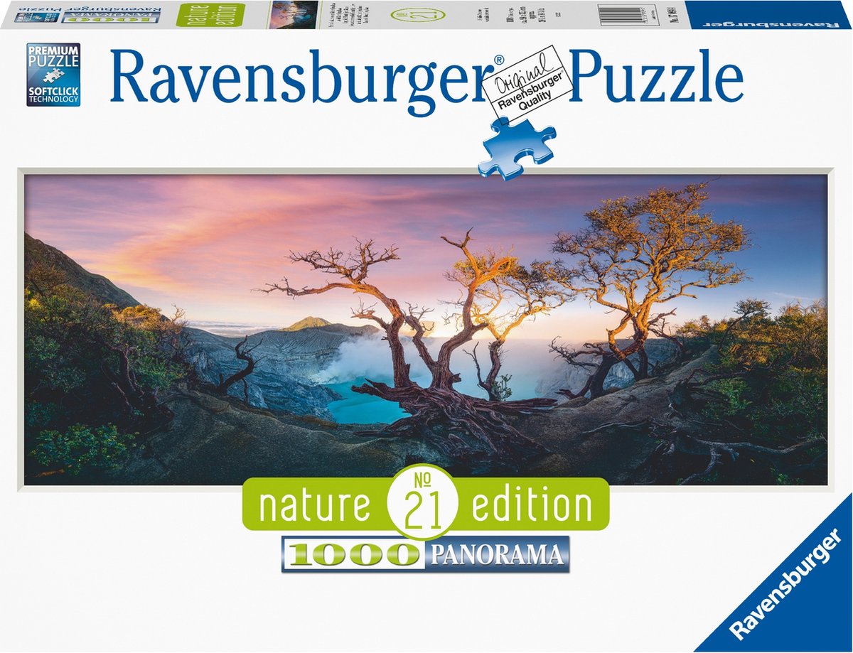   puzzel Zwavelzuurmeer bij Mount Ijen Java - Legpuzzel - 1000 stukjes