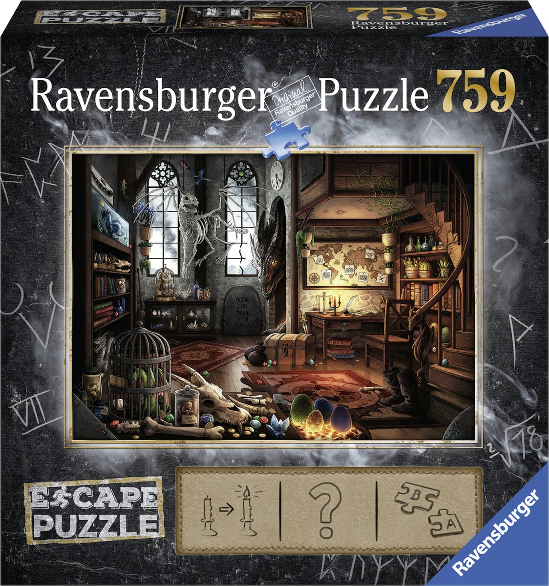   puzzel escape 5 Dragon - 759 stukjes