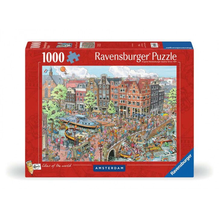   puzzel fleroux 1000 stukjes Amsterdam