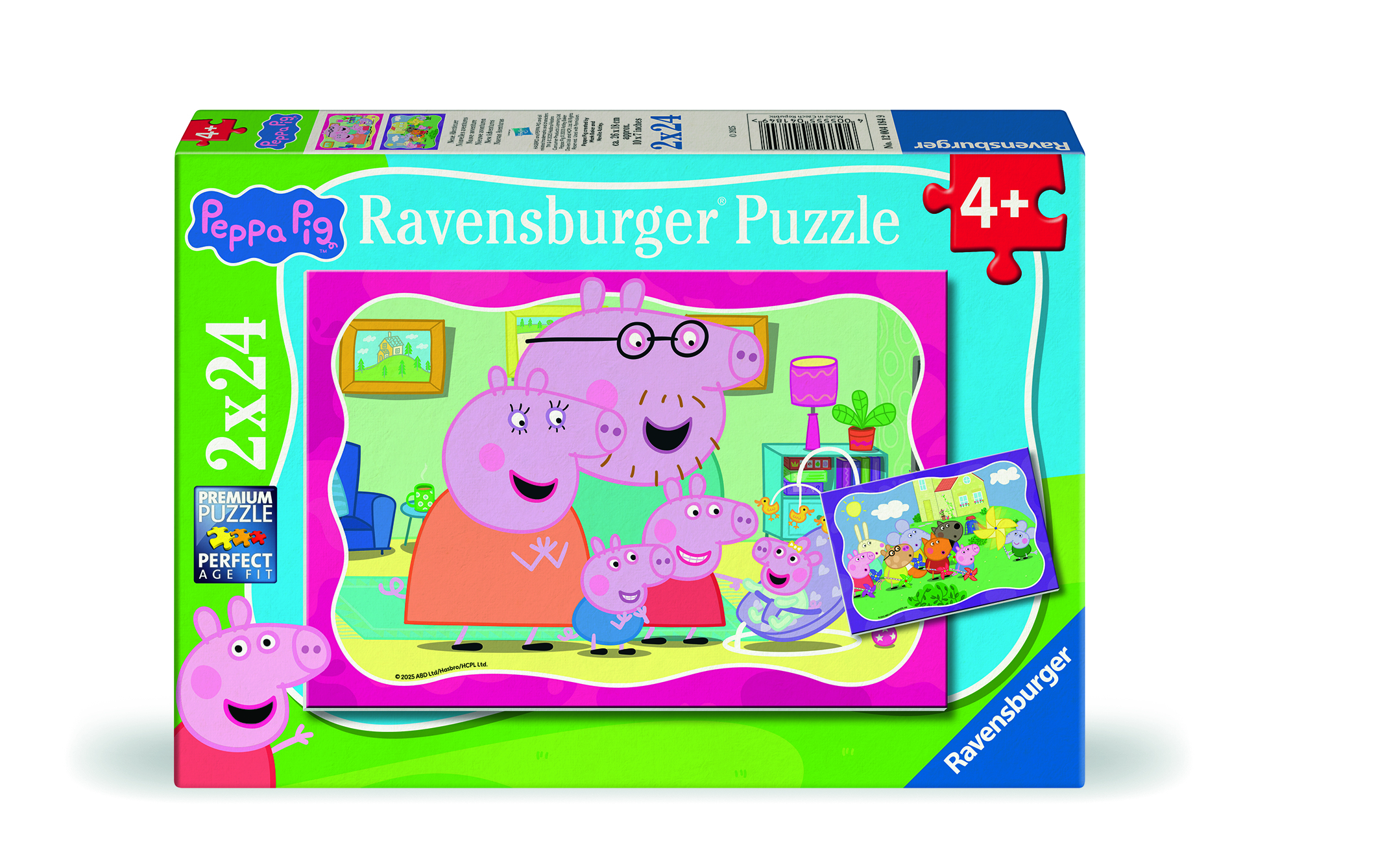   puzzels Peppa Pig 2x24 stukjes