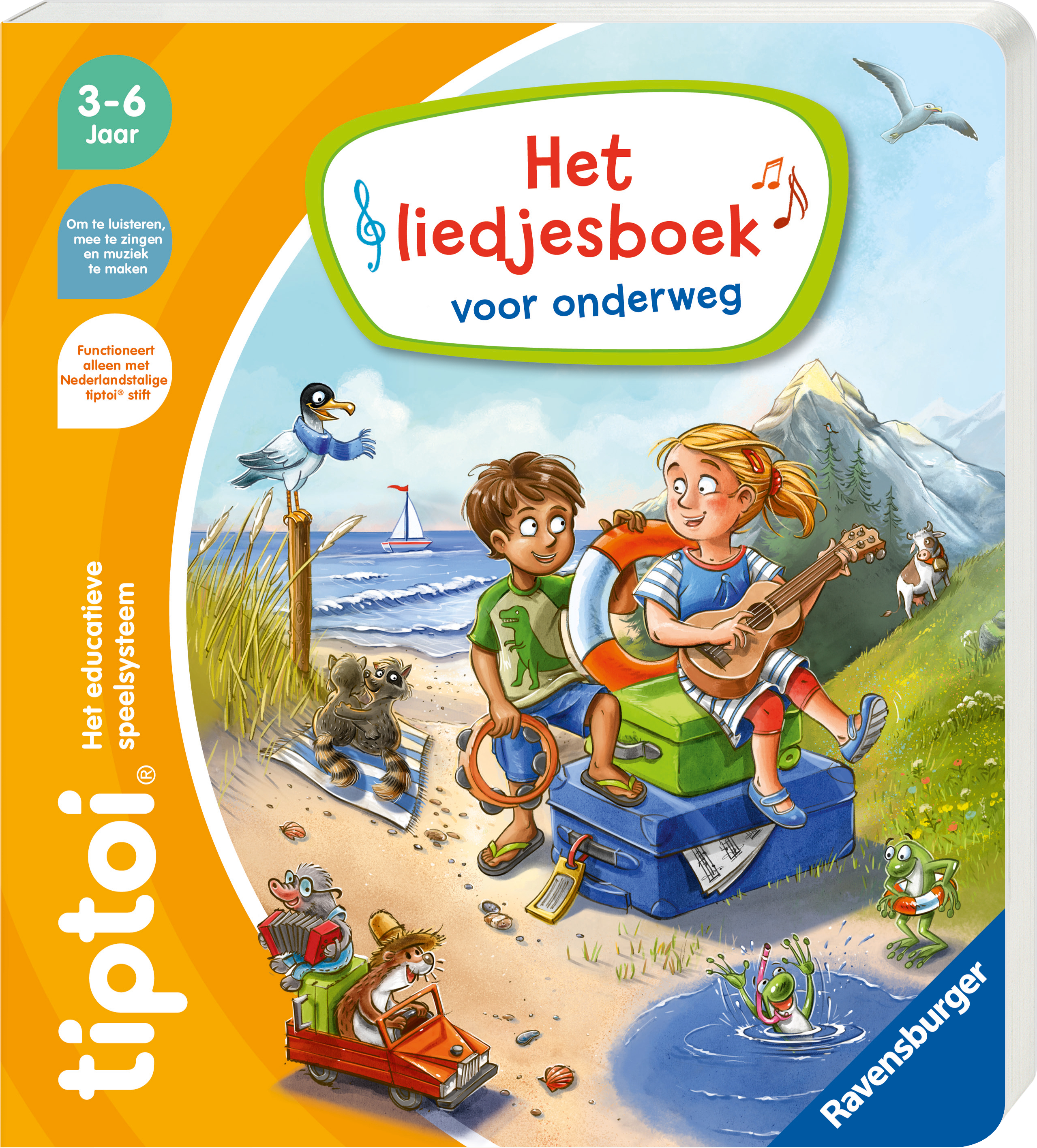   tiptoi het liedjesboek voor onderweg