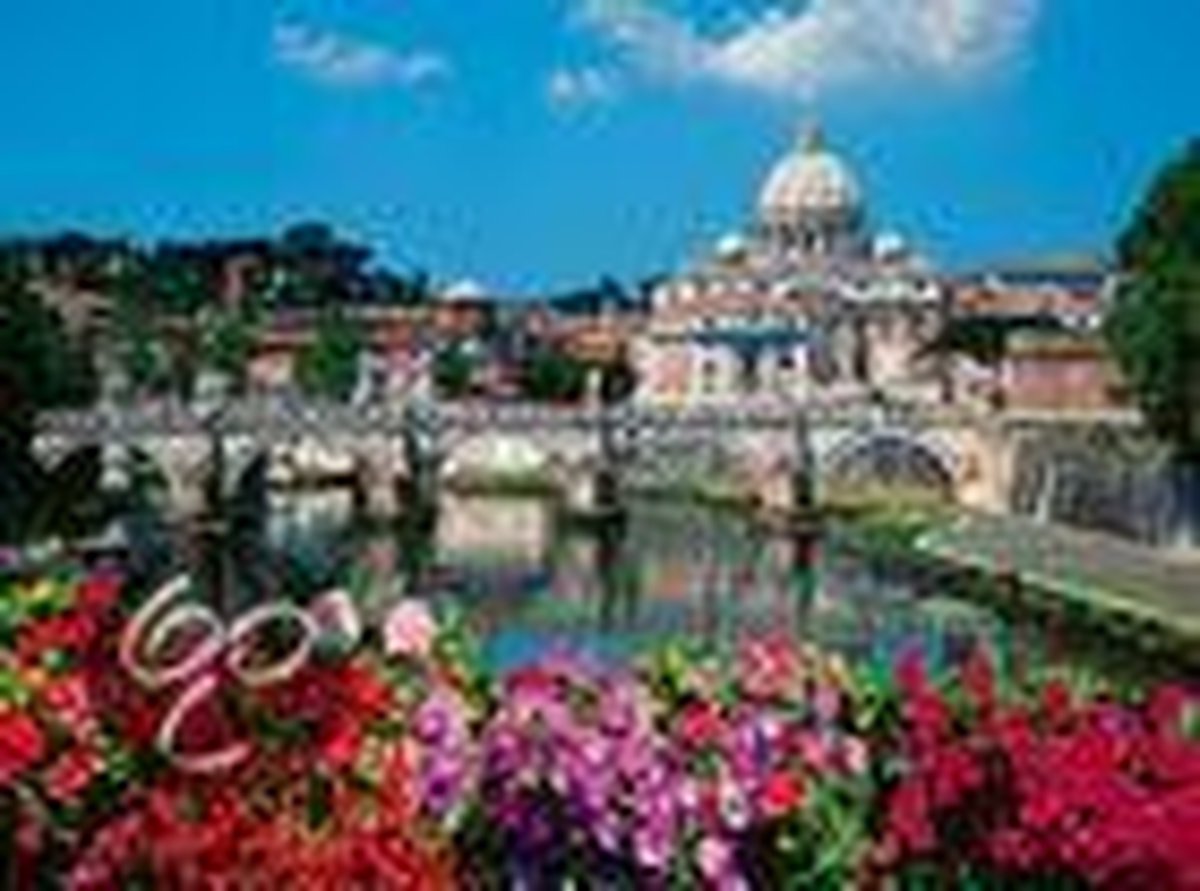 Rome, Engelenbrug met Peterskerk