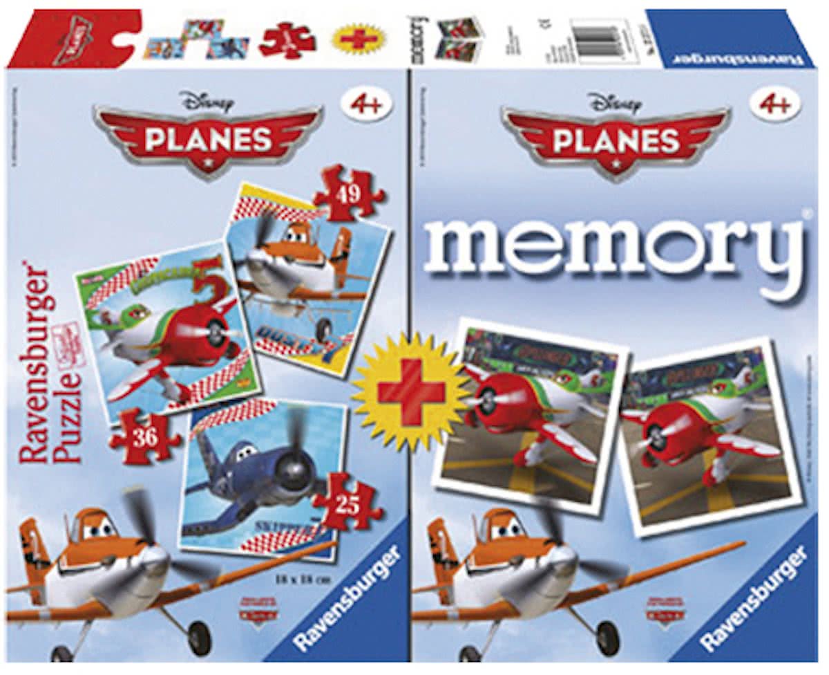 Spel Memory En Puzzel Disney Planes