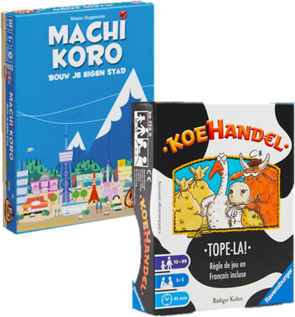 Spelvoordeelset Machi Koro &   Koehandel - Kaartspel