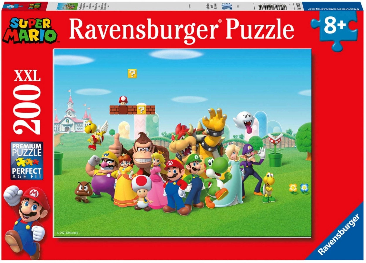 Super Mario XXL Puzzle - Super Mario Adventure (200pc)