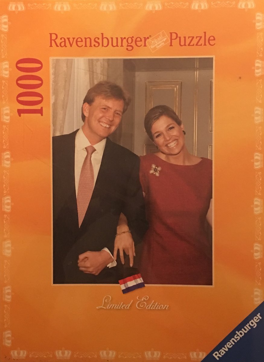 Willem Alexander en Maxima puzzel  